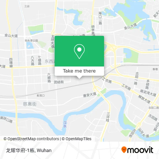 龙耀华府-1栋 map