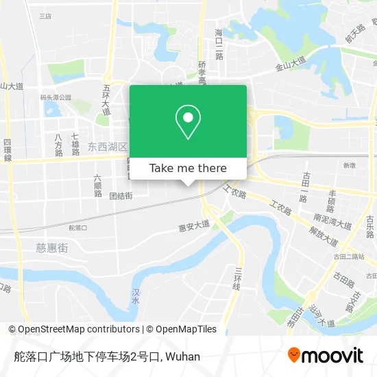 舵落口广场地下停车场2号口 map