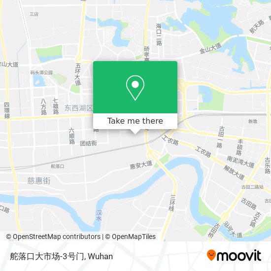 舵落口大市场-3号门 map