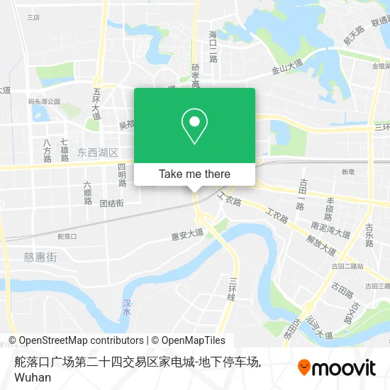 舵落口广场第二十四交易区家电城-地下停车场 map