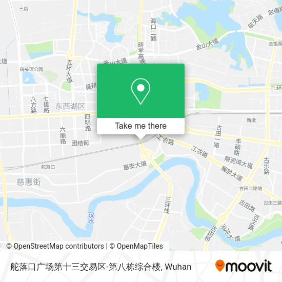 舵落口广场第十三交易区-第八栋综合楼 map