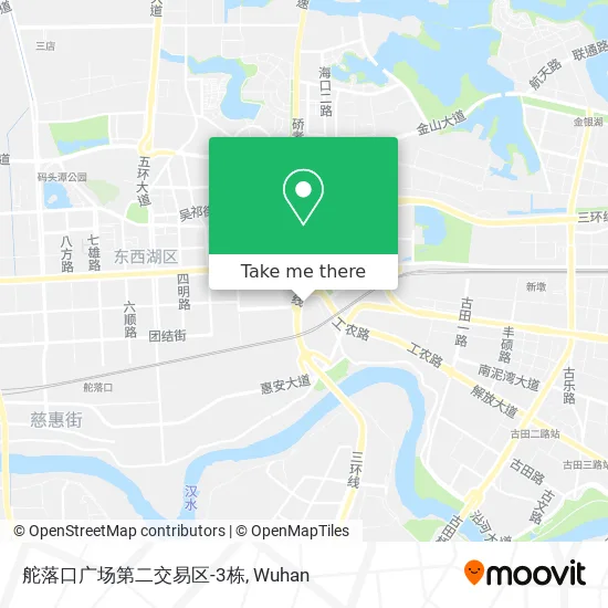 舵落口广场第二交易区-3栋 map