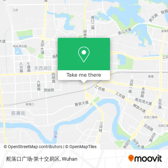 舵落口广场-第十交易区 map