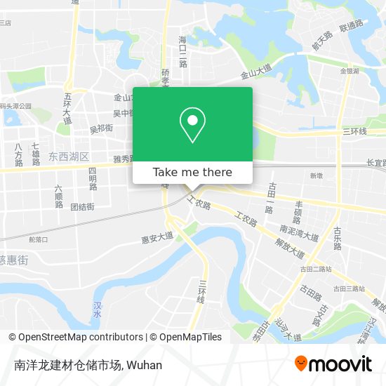 南洋龙建材仓储市场 map