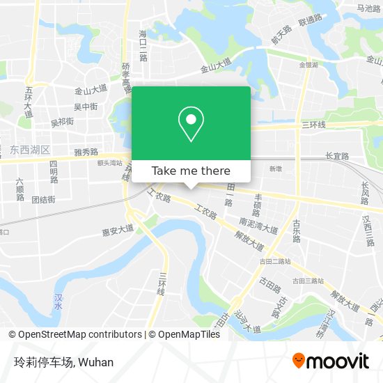 玲莉停车场 map