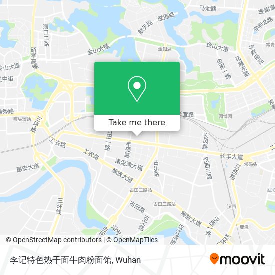 李记特色热干面牛肉粉面馆 map
