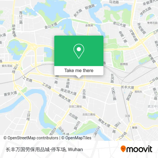 长丰万国劳保用品城-停车场 map
