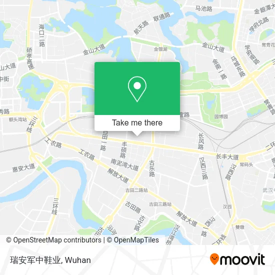 瑞安军中鞋业 map