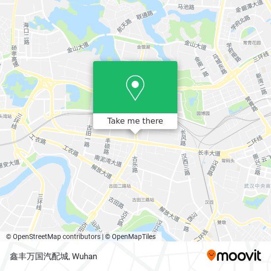 鑫丰万国汽配城 map