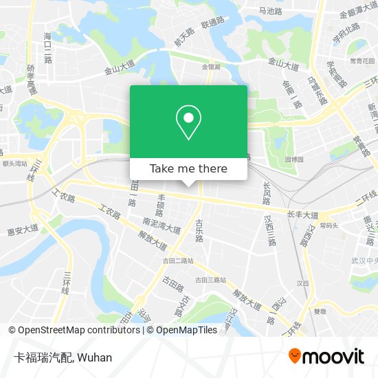 卡福瑞汽配 map