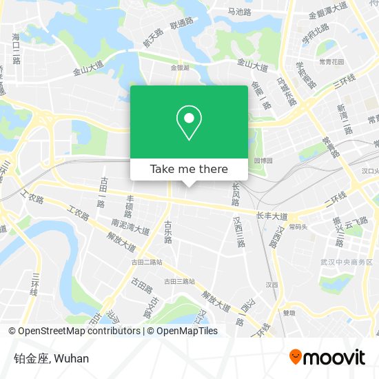 铂金座 map