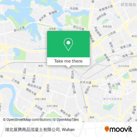 湖北展腾商品混凝土有限公司 map