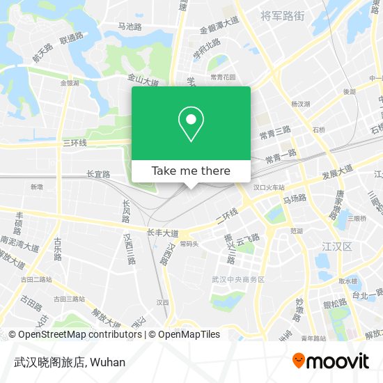武汉晓阁旅店 map