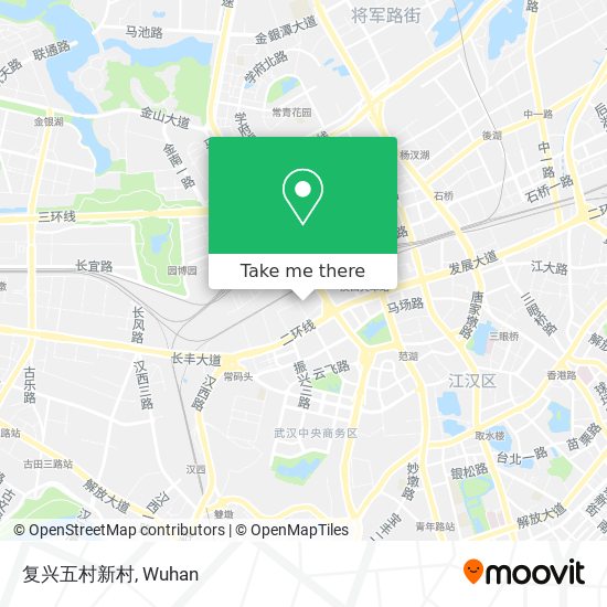 复兴五村新村 map