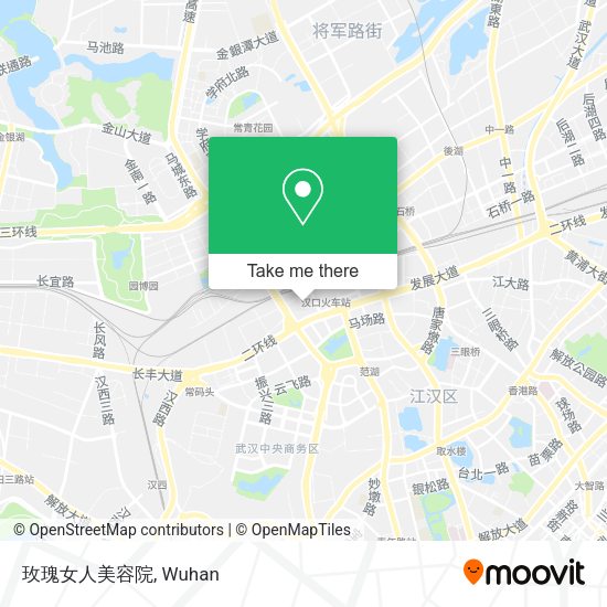 玫瑰女人美容院 map