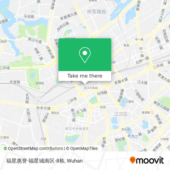 福星惠誉·福星城南区-8栋 map