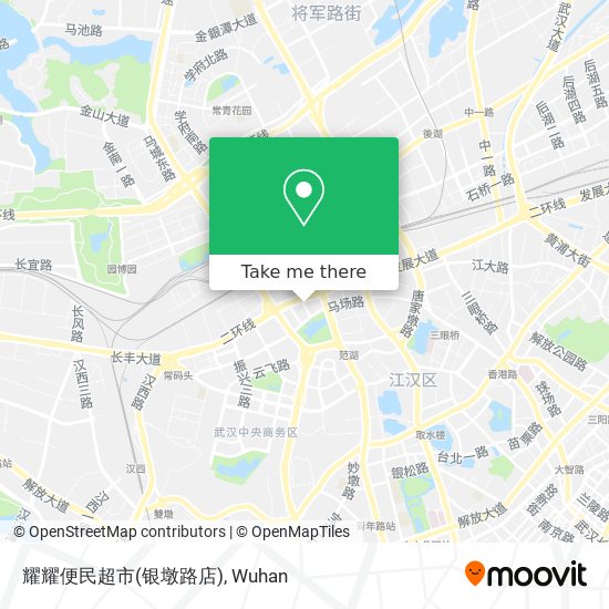 耀耀便民超市(银墩路店) map