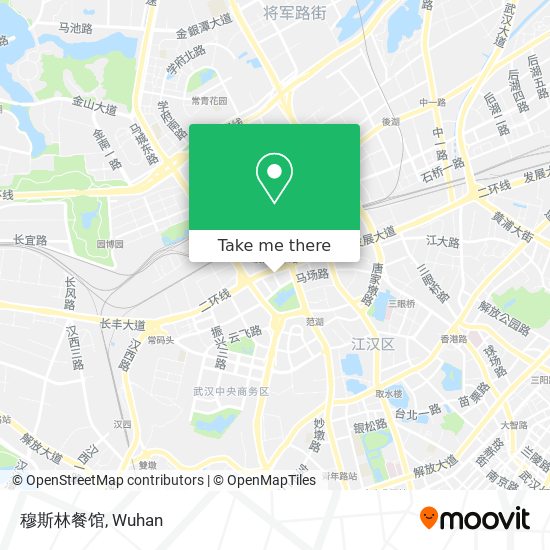 穆斯林餐馆 map