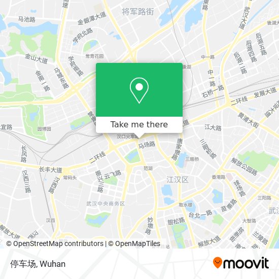 停车场 map