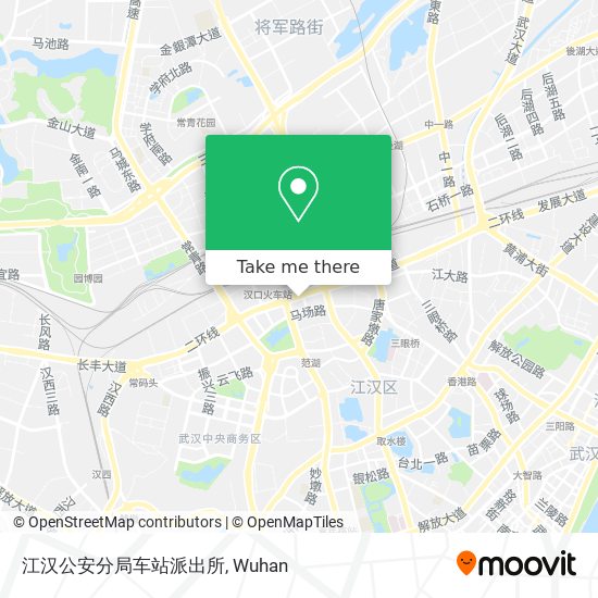 江汉公安分局车站派出所 map
