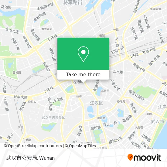 武汉市公安局 map