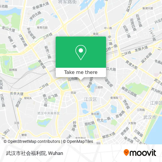 武汉市社会福利院 map