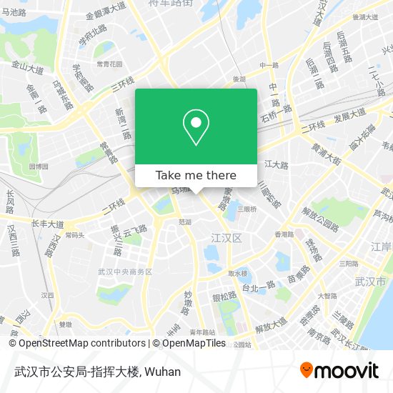 武汉市公安局-指挥大楼 map