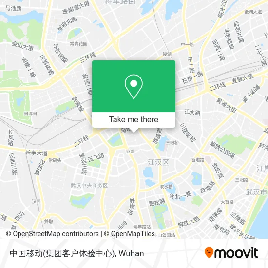 中国移动(集团客户体验中心) map