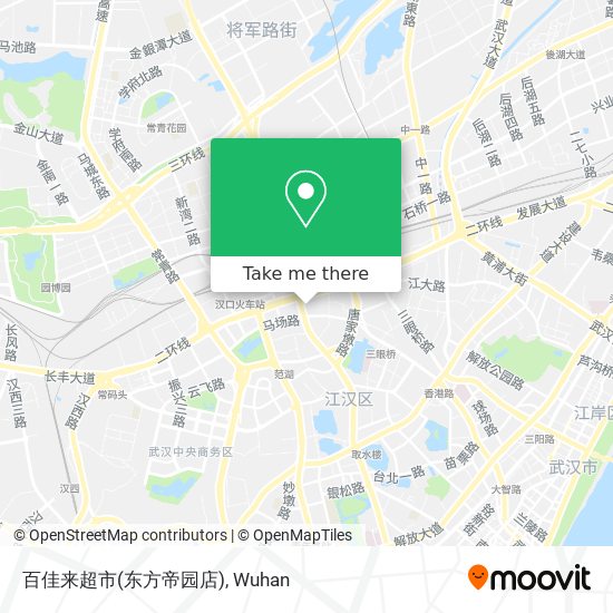 百佳来超市(东方帝园店) map