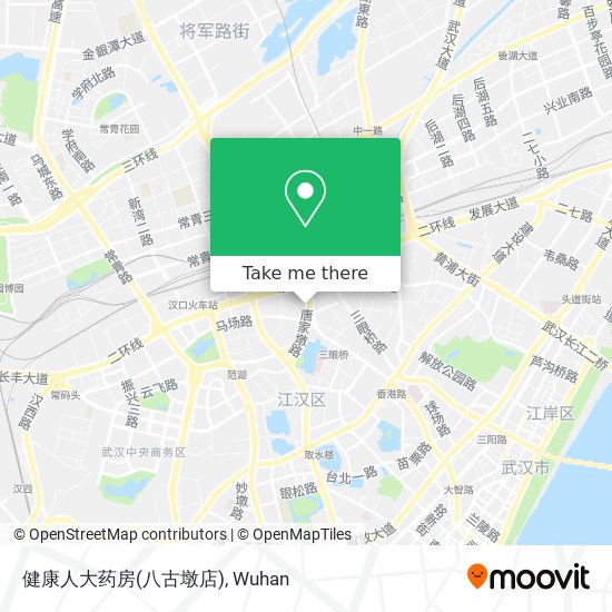 健康人大药房(八古墩店) map