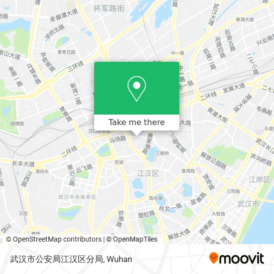 武汉市公安局江汉区分局 map