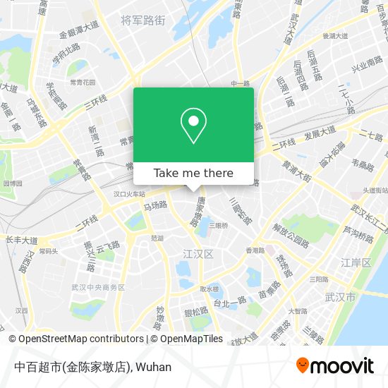 中百超市(金陈家墩店) map