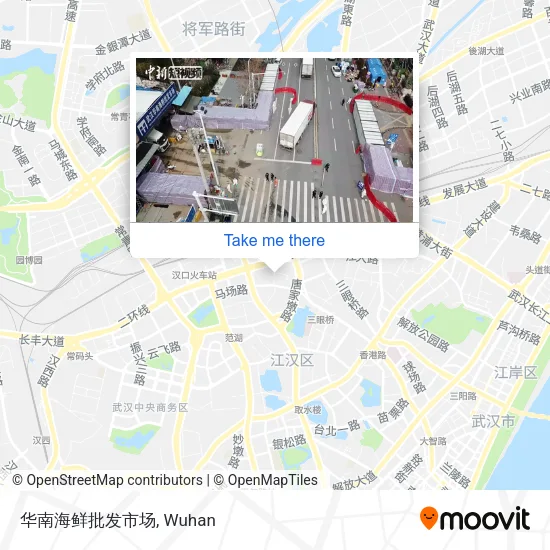 华南海鲜批发市场 map