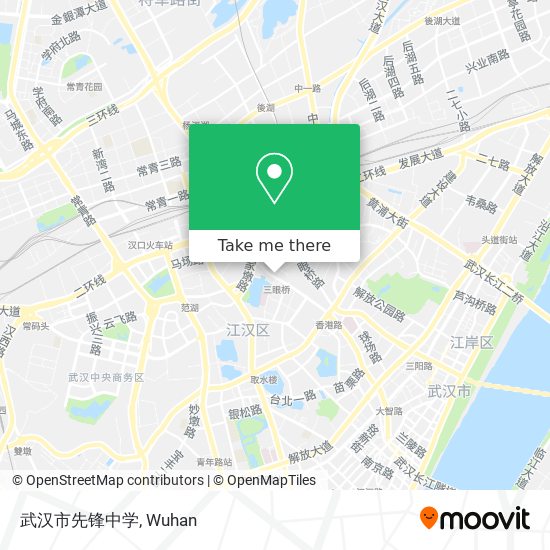 武汉市先锋中学 map