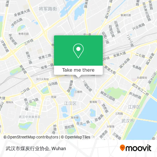 武汉市煤炭行业协会 map