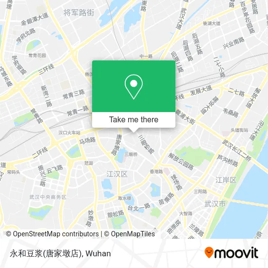 永和豆浆(唐家墩店) map