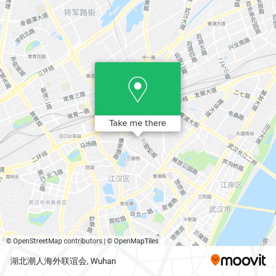 湖北潮人海外联谊会 map