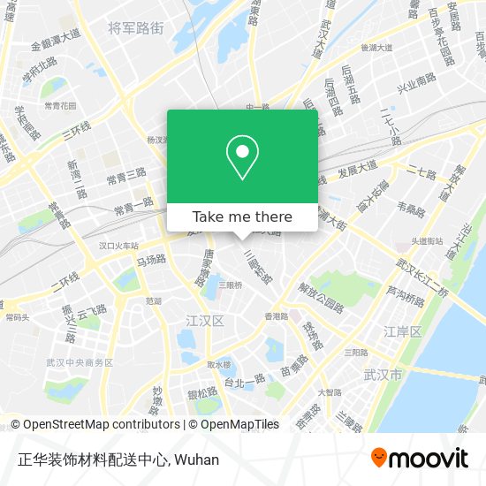 正华装饰材料配送中心 map