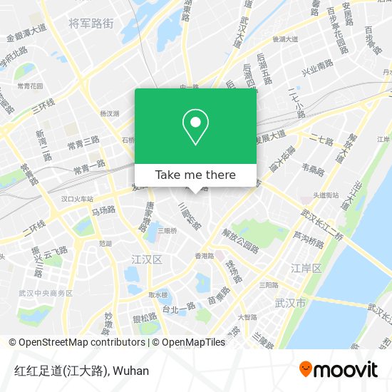 红红足道(江大路) map
