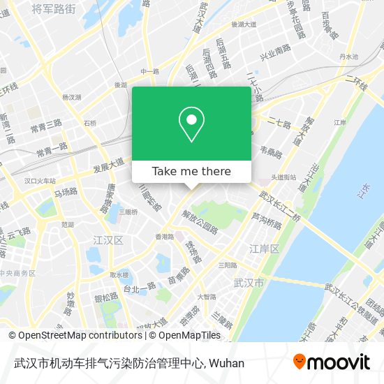 武汉市机动车排气污染防治管理中心 map
