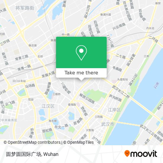 圆梦圆国际广场 map