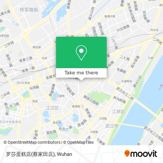 罗莎蛋糕店(蔡家田店) map