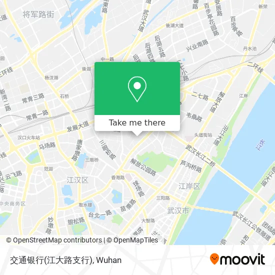 交通银行(江大路支行) map
