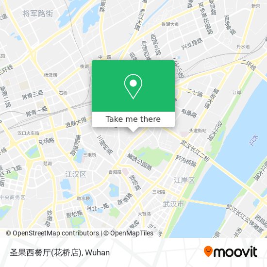 圣果西餐厅(花桥店) map