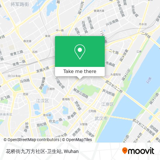 花桥街九万方社区-卫生站 map