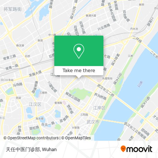 天任中医门诊部 map