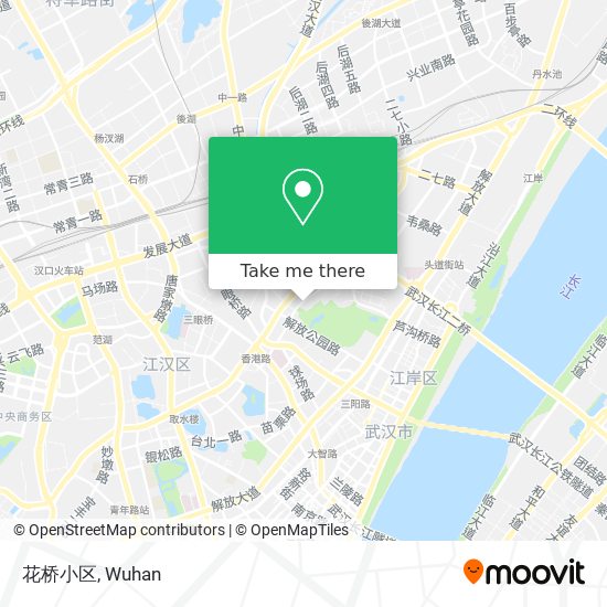 花桥小区 map