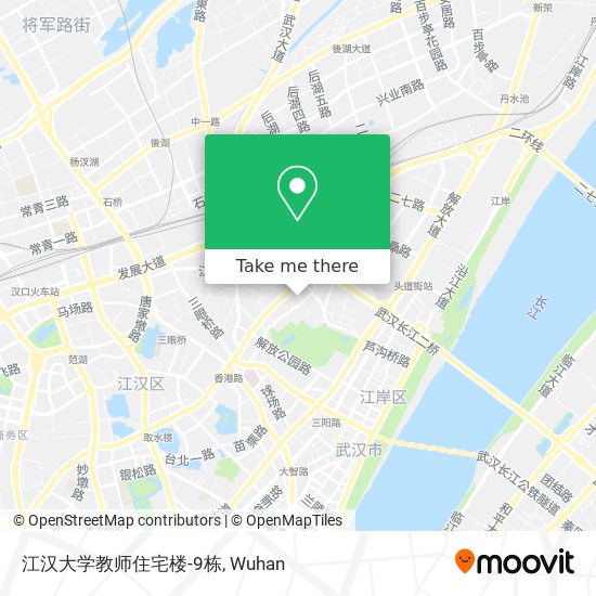 江汉大学教师住宅楼-9栋 map