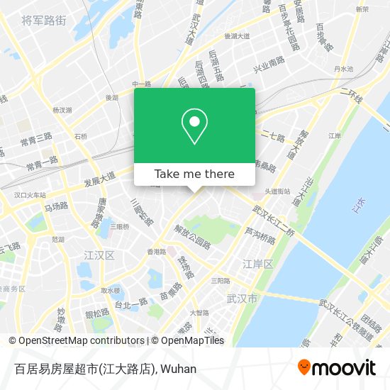 百居易房屋超市(江大路店) map