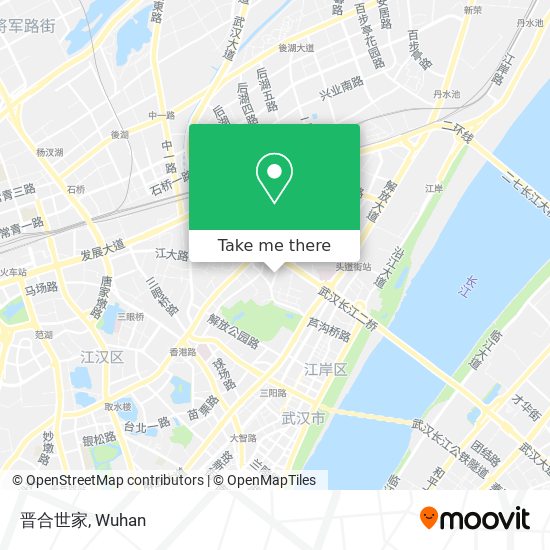 晋合世家 map